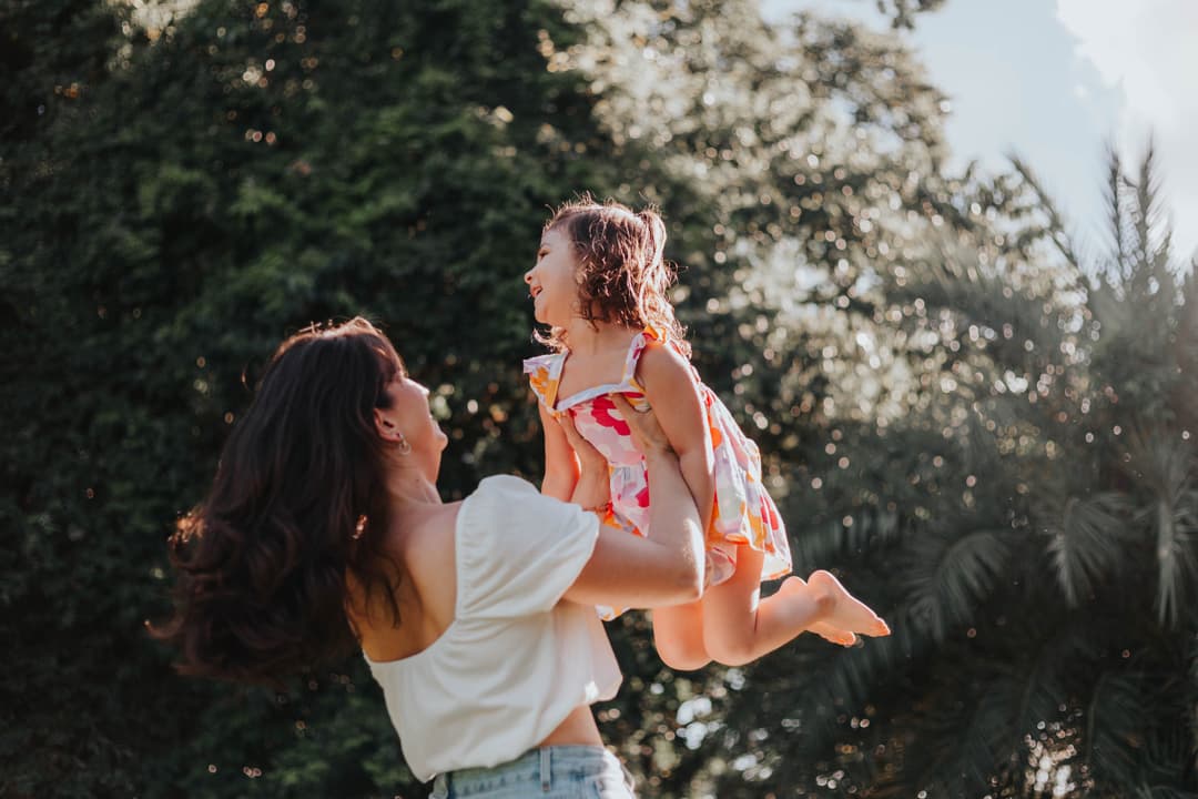 Fotografia lifestyle de mãe e filha em Piracicaba